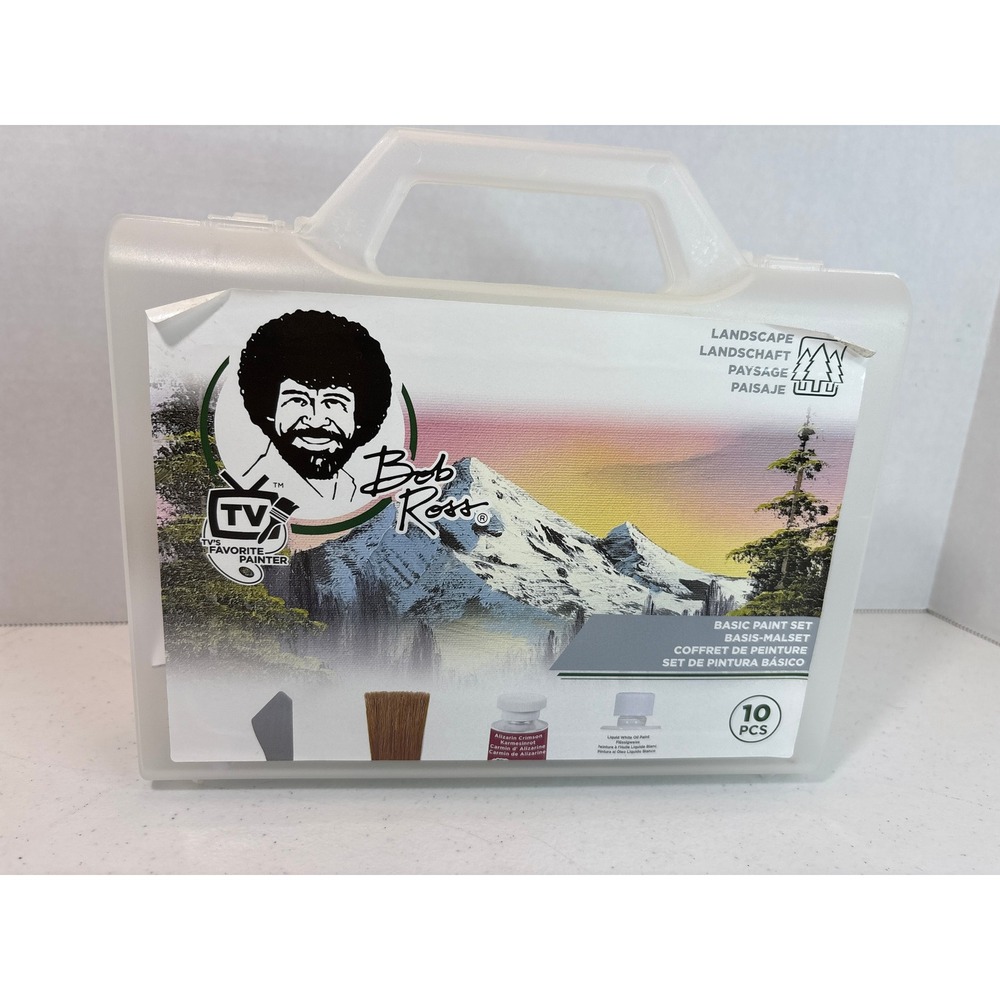 Bob Ross Basic Paint Set Landscape Oil Painting Kit with Artist Loft Extras
